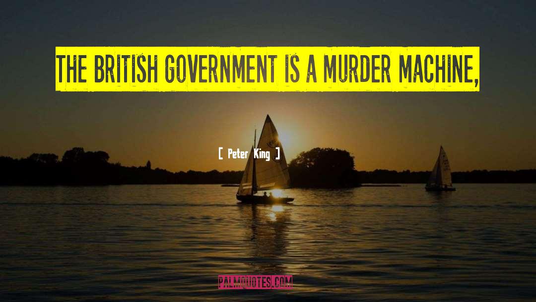 British Murder Mysteries quotes by Peter King