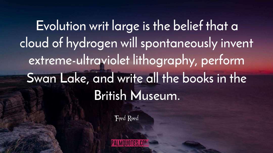 British Museum quotes by Fred Reed