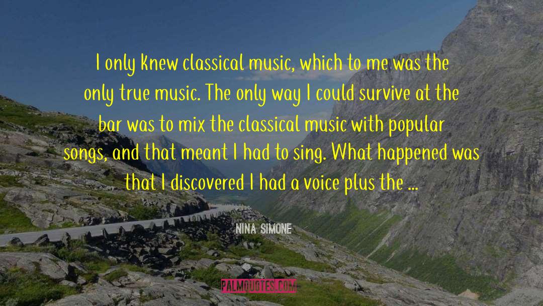 British Music quotes by Nina Simone