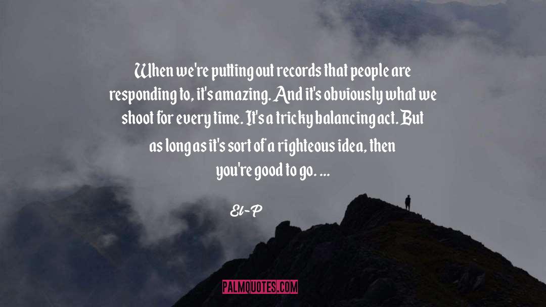 British People Are Amazing quotes by El-P