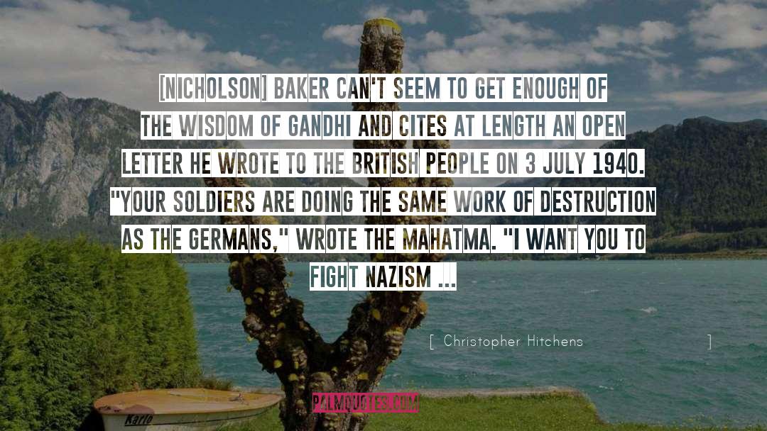 British People quotes by Christopher Hitchens