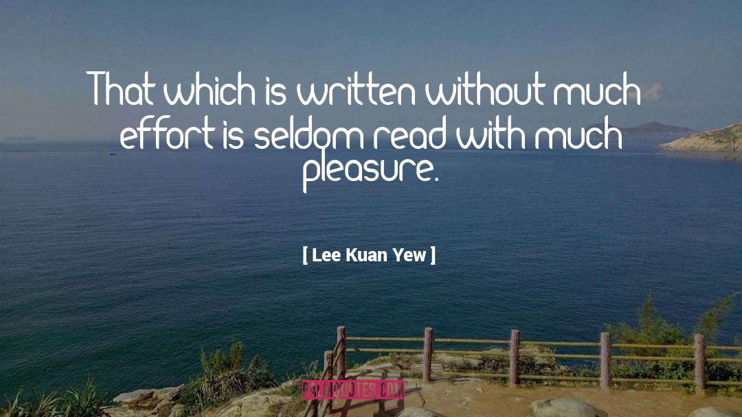 British Politics quotes by Lee Kuan Yew