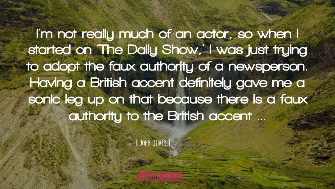 British quotes by John Oliver