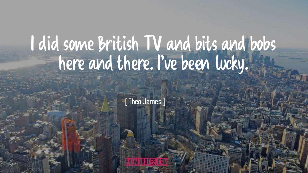 British quotes by Theo James