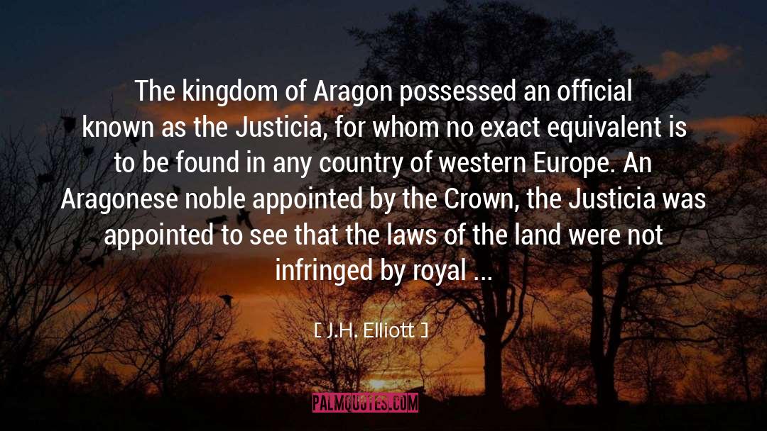 British Royal Family quotes by J.H. Elliott