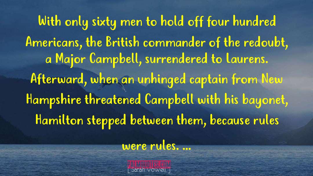 British Rule quotes by Sarah Vowell