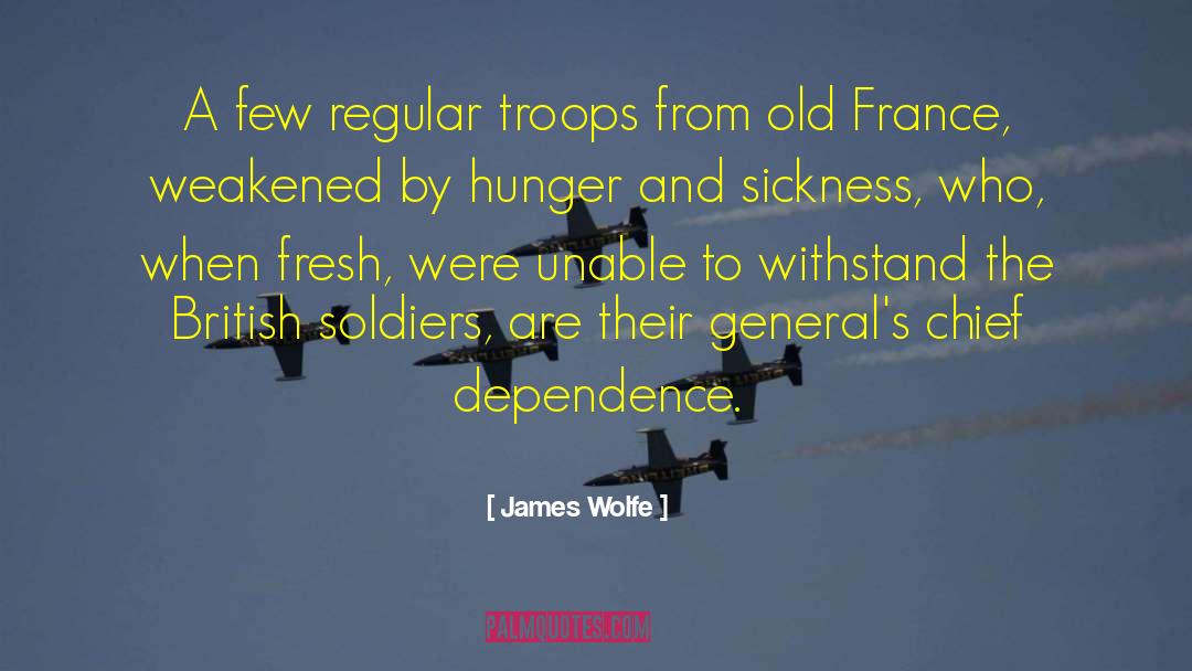 British Soldiers quotes by James Wolfe