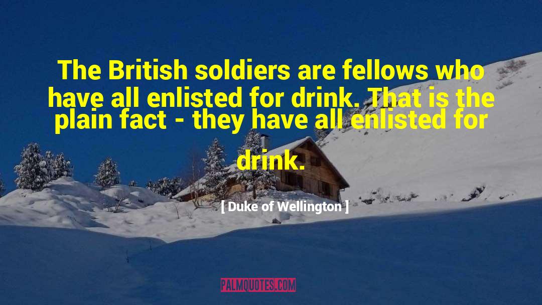 British Soldiers quotes by Duke Of Wellington