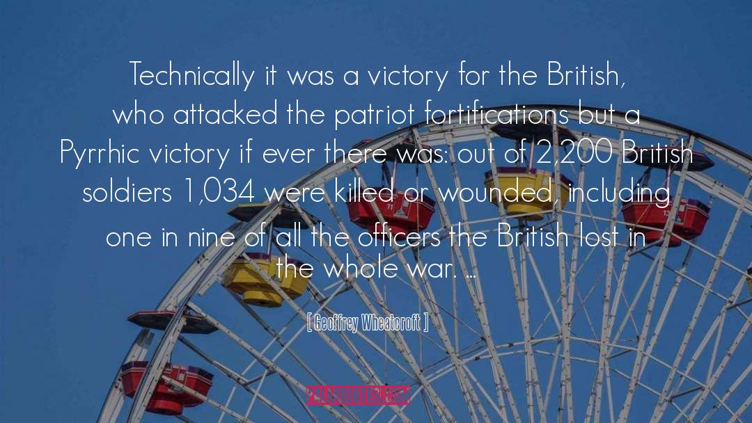 British Soldiers quotes by Geoffrey Wheatcroft