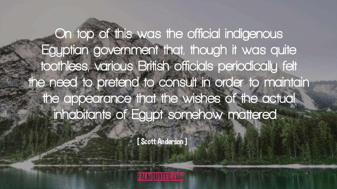 British Universities quotes by Scott Anderson