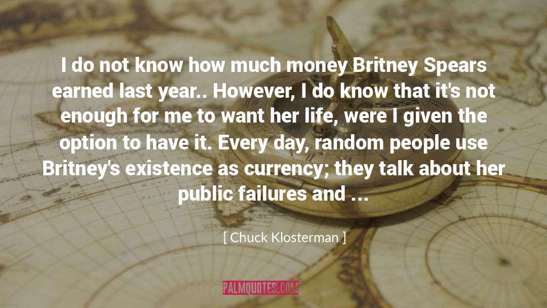 Britney quotes by Chuck Klosterman