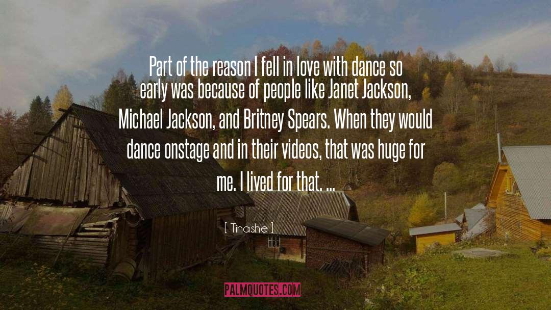 Britney Spears quotes by Tinashe