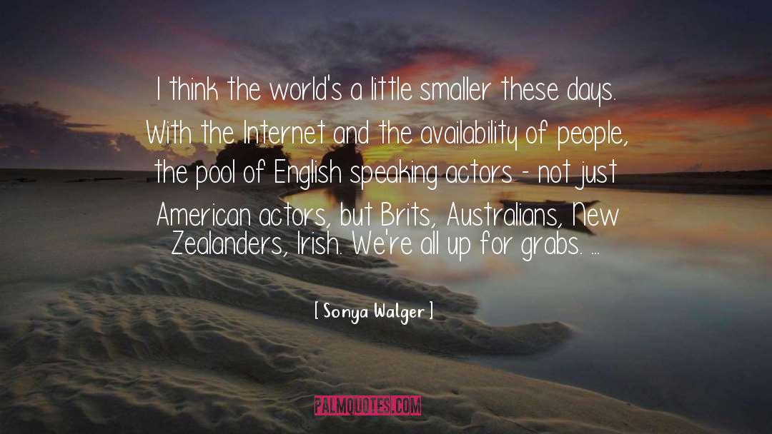 Brits quotes by Sonya Walger