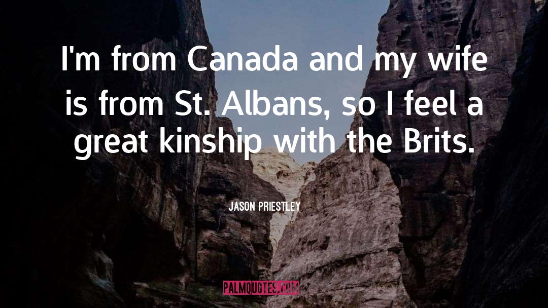 Brits quotes by Jason Priestley