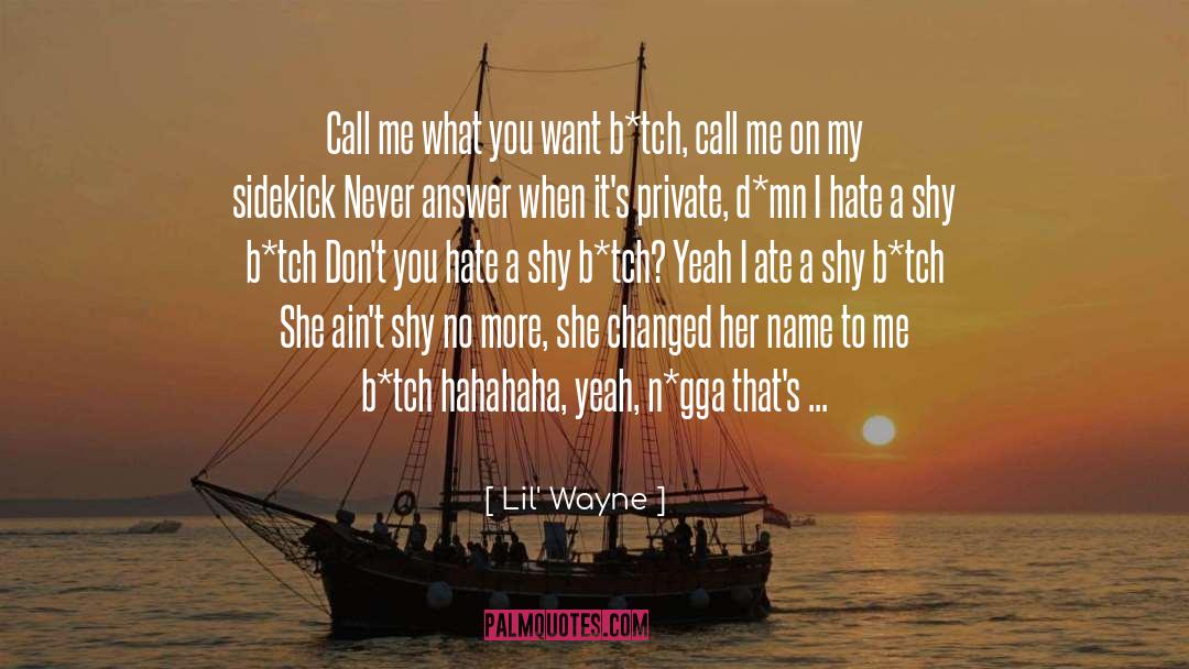 Brittons Ely Mn quotes by Lil' Wayne