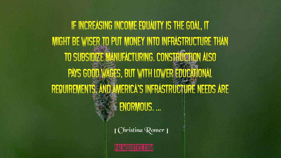 Brixius Manufacturing quotes by Christina Romer