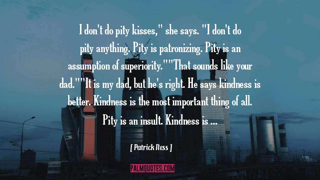 Bro Ness quotes by Patrick Ness