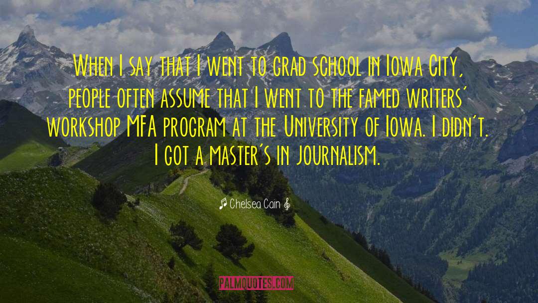Broadcast Journalism quotes by Chelsea Cain