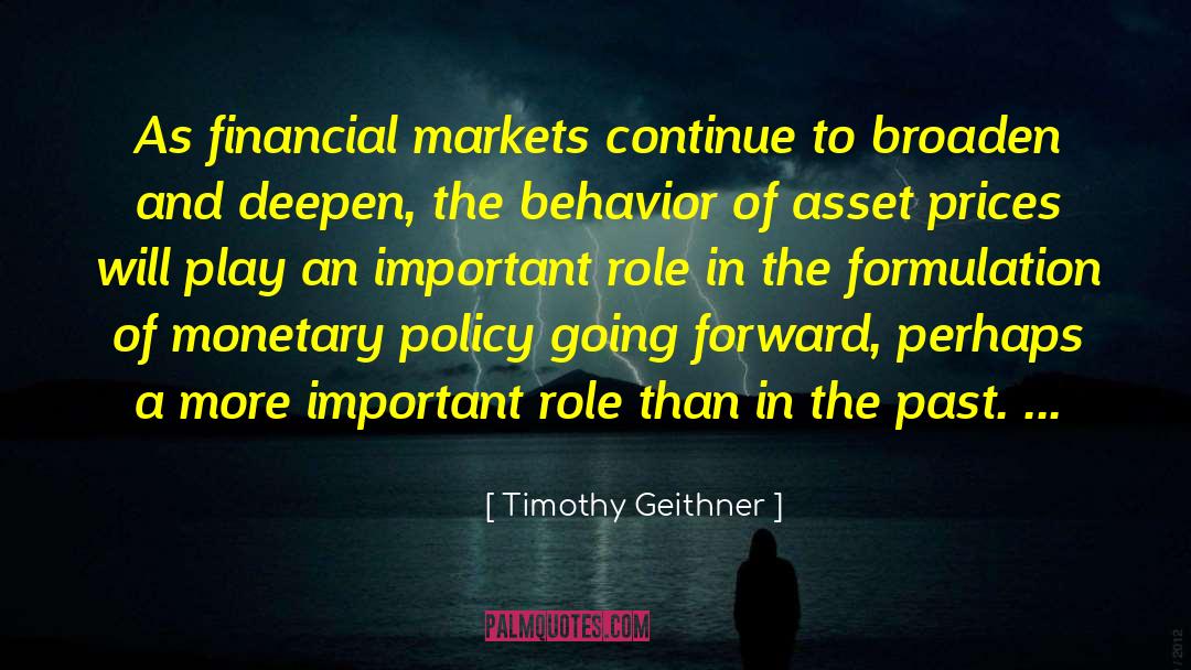 Broaden quotes by Timothy Geithner