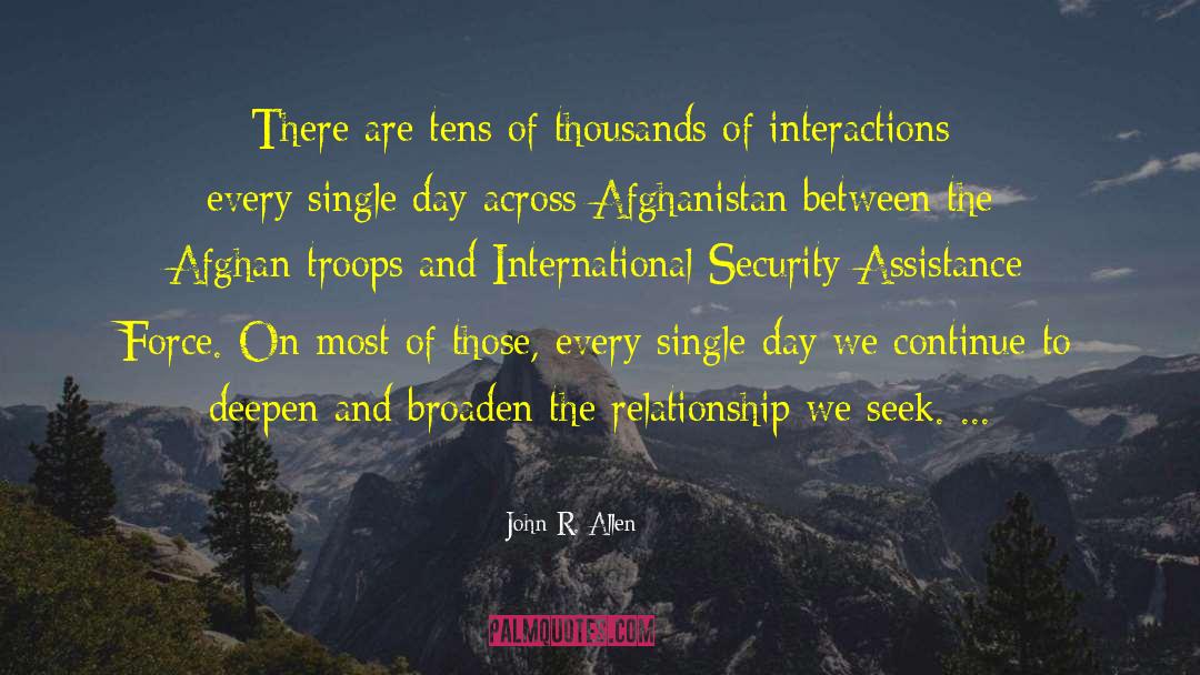 Broaden quotes by John R. Allen