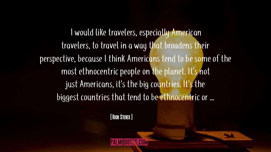 Broadens quotes by Rick Steves