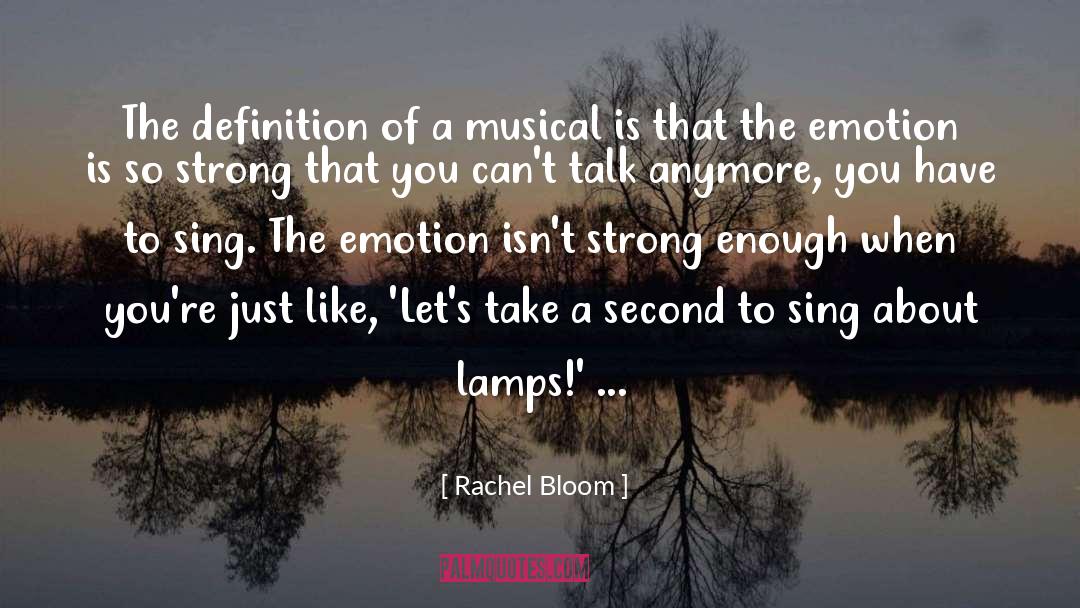 Broadway Musical quotes by Rachel Bloom