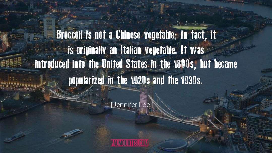 Broccoli quotes by Jennifer Lee