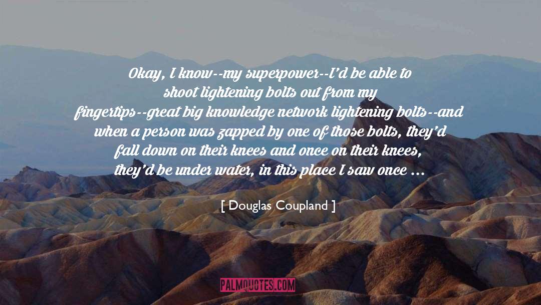 Brochure quotes by Douglas Coupland