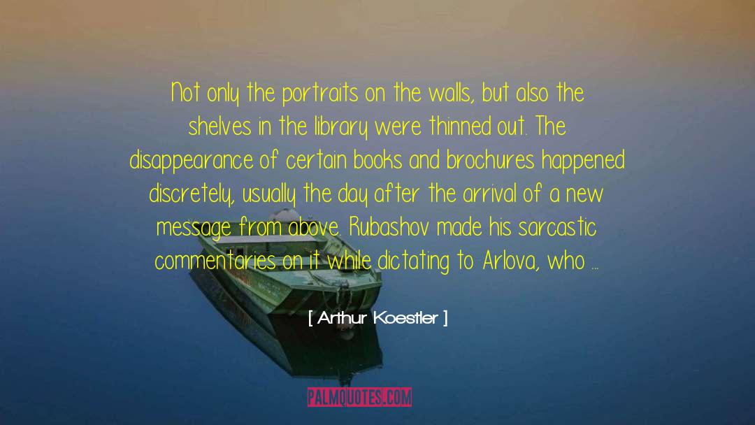 Brochures quotes by Arthur Koestler