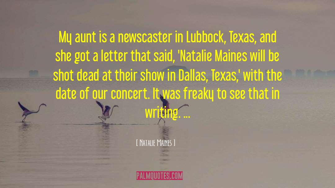 Brockmeyer Texas quotes by Natalie Maines