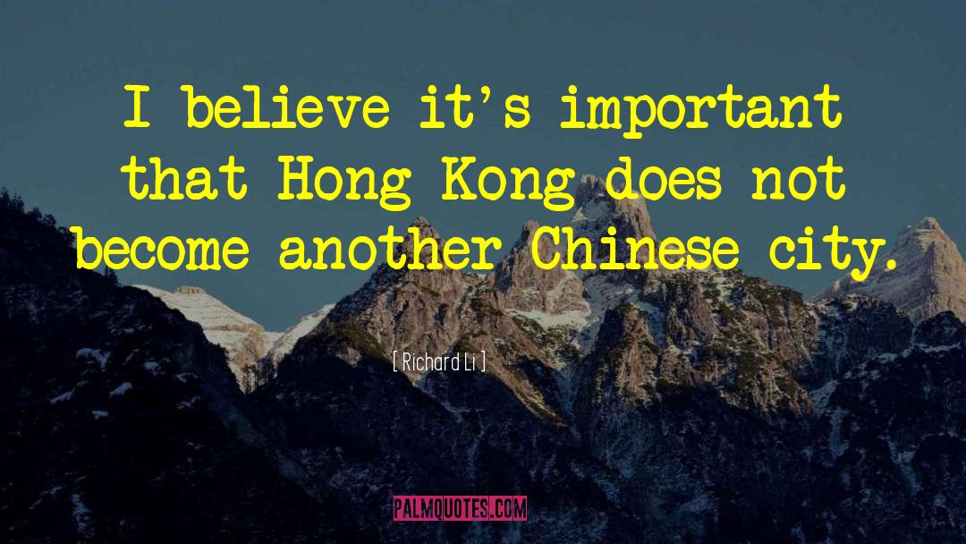 Broffman Chinese quotes by Richard Li