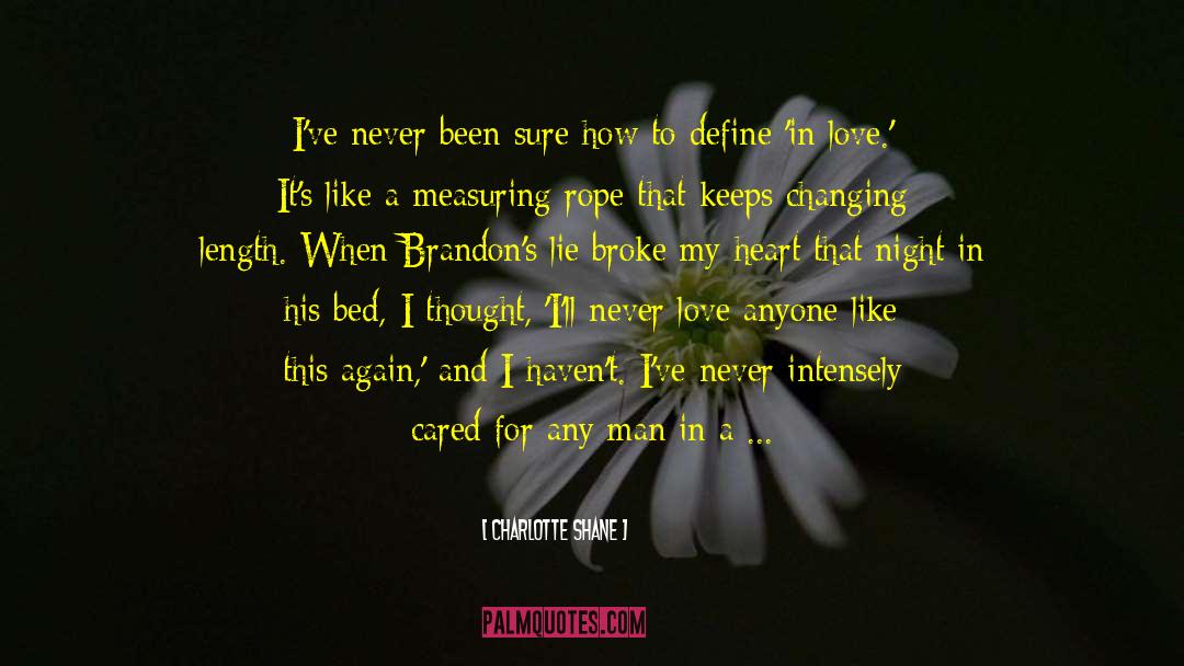 Broke My Heart quotes by Charlotte Shane