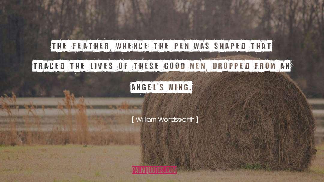 Broken Angel Wing quotes by William Wordsworth