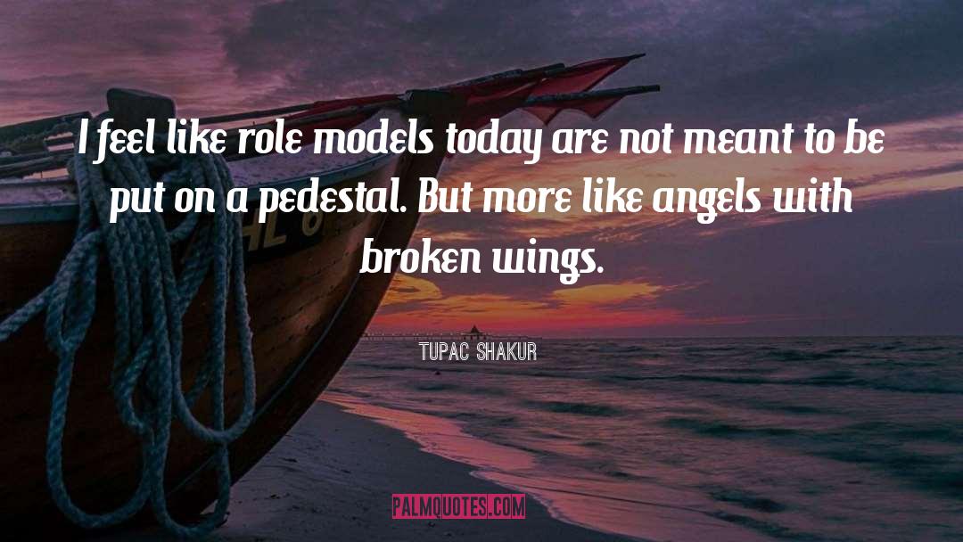 Broken Angel Wing quotes by Tupac Shakur
