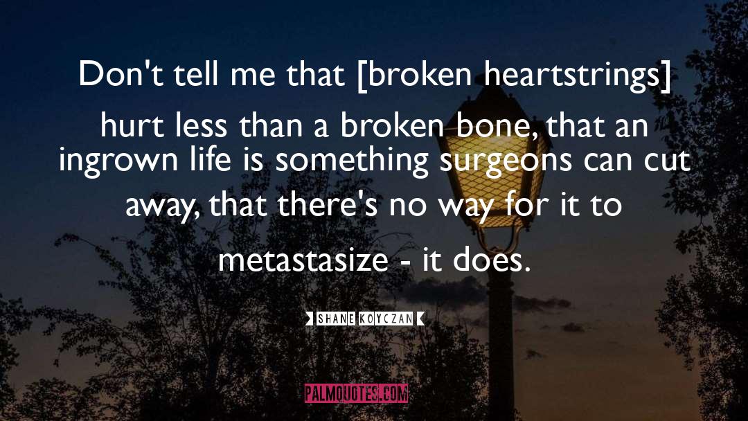 Broken Bone quotes by Shane Koyczan