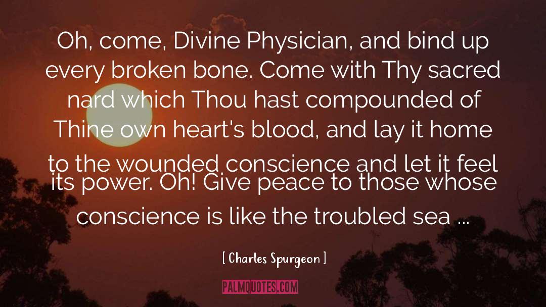 Broken Bone quotes by Charles Spurgeon