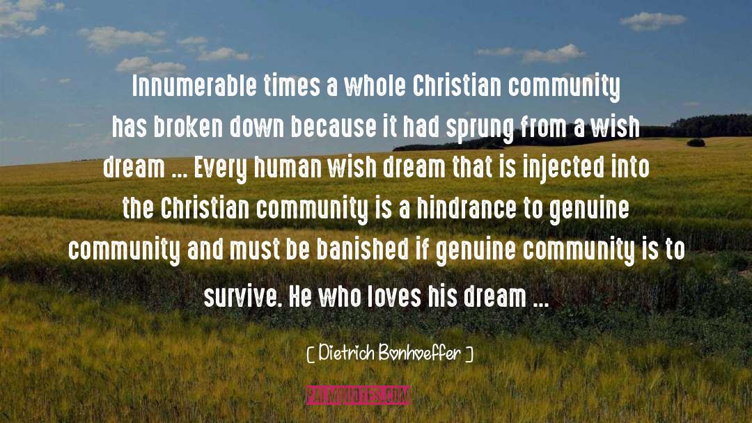 Broken Down quotes by Dietrich Bonhoeffer