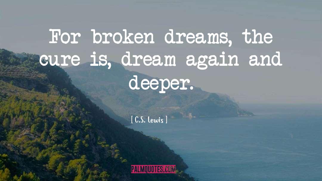 Broken Dreams quotes by C.S. Lewis