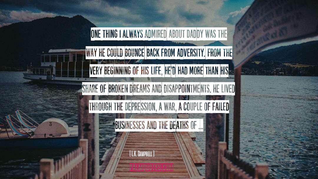 Broken Dreams quotes by L.K. Campbell