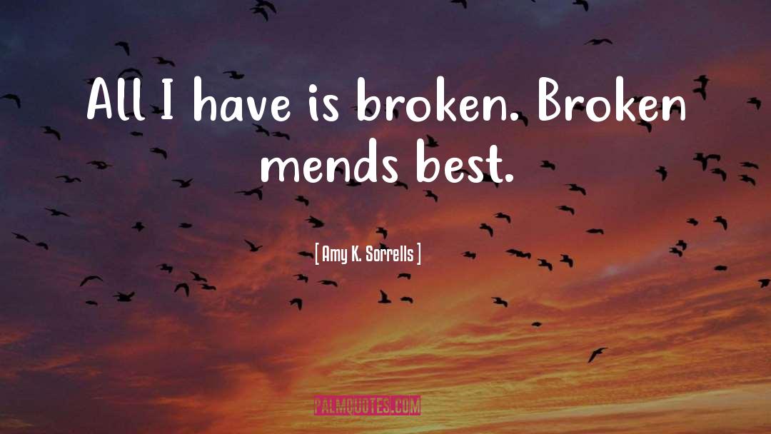 Broken Faith quotes by Amy K. Sorrells