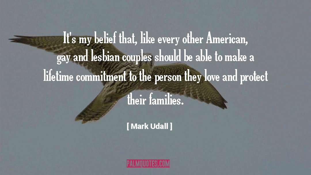 Broken Families quotes by Mark Udall