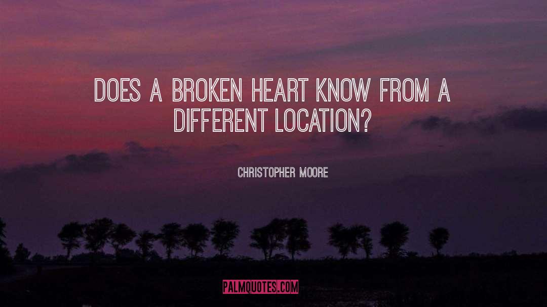 Broken Friendship quotes by Christopher Moore