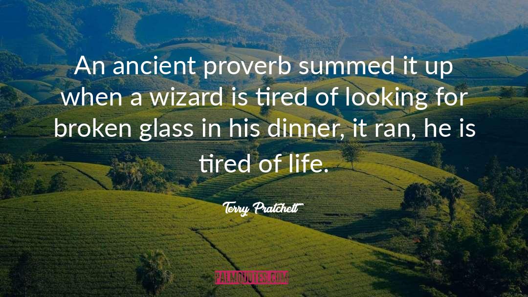 Broken Glass quotes by Terry Pratchett