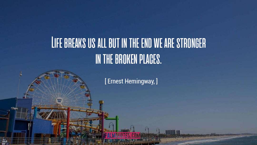 Broken Harbor quotes by Ernest Hemingway,