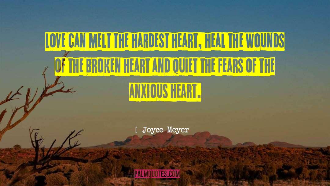 Broken Heart Friend quotes by Joyce Meyer