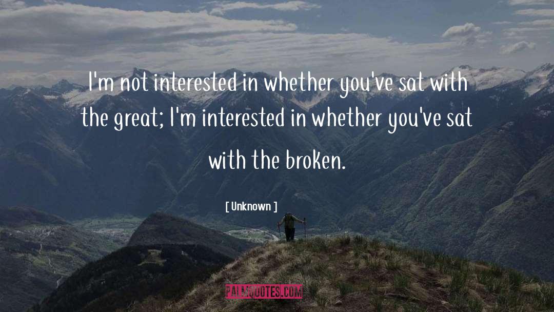 Broken Heart From Love quotes by Unknown