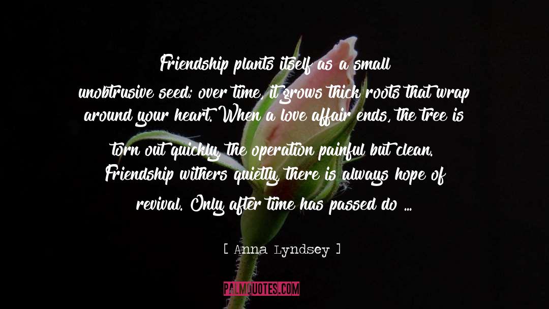Broken Heart From Love quotes by Anna Lyndsey