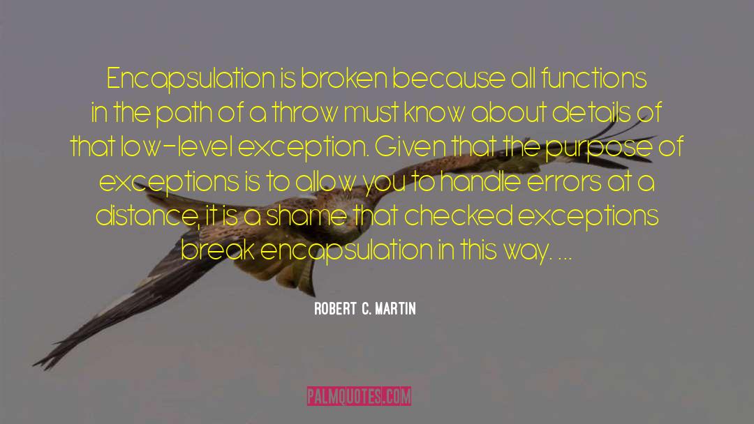 Broken Is Whole quotes by Robert C. Martin