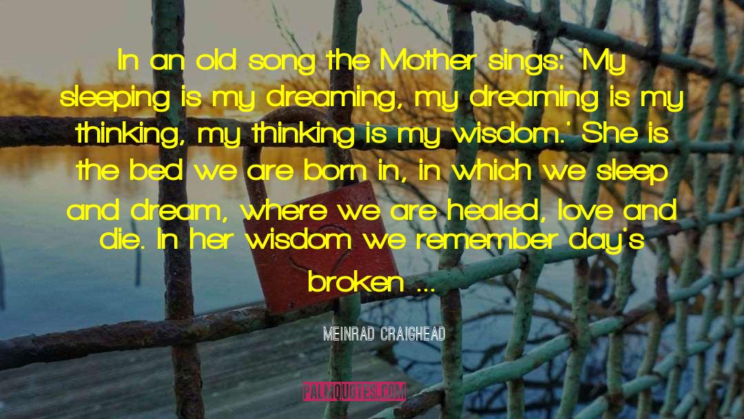 Broken Juliet quotes by Meinrad Craighead