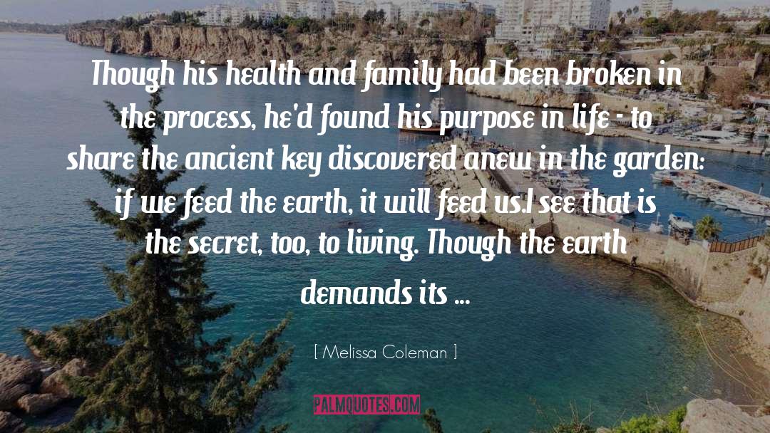 Broken Knee quotes by Melissa Coleman